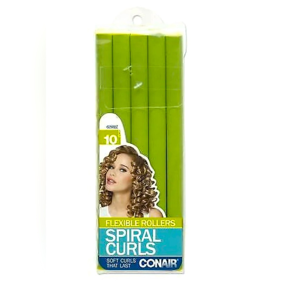 10 Flexible Rollers Spiral Curls